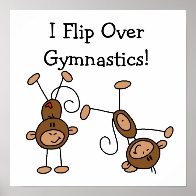 Poster Je retourne vers la gymnastique (Devant)