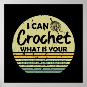 Poster Je sais faire du crochet, quelle est votre superpu