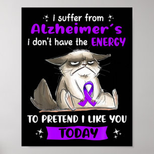 Poster Je Souffre De Heimerheimer S Sensibilisation Fun C