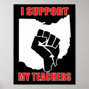 Poster Je soutiens mes professeurs