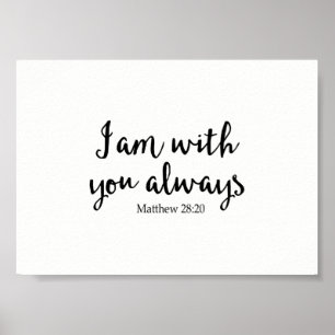 Poster Je suis avec vous toujours