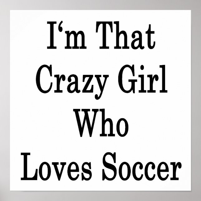 Poster Je suis cette fille folle qui aime le football (Devant)