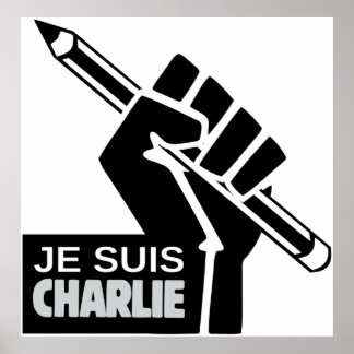 Poster Je suis Charlie