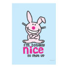 Je suis complètement sympa