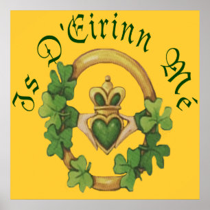 Poster Je suis de l'Irlande