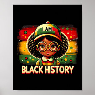 Poster Je Suis Histoire Noire Histoire Noire Cadeau Pour