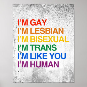 Poster Je suis humain comme toi