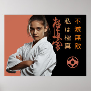Poster Je suis Kyokushin - Infrangible, Inarrêtable, Kara