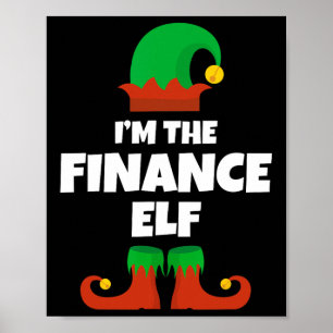 Poster Je suis La famille des elfes de la finance pyjama 