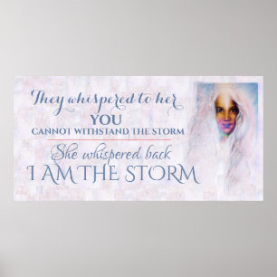Poster Je Suis L'Affiche De La Tempête