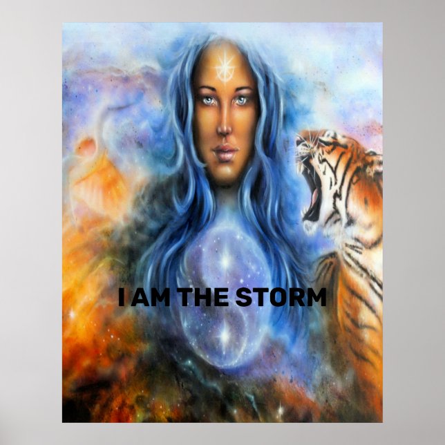 Poster Je Suis L'Affiche De La Tempête (Devant)