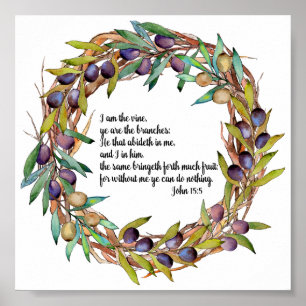 Poster Je Suis L'Affiche De La Vigne