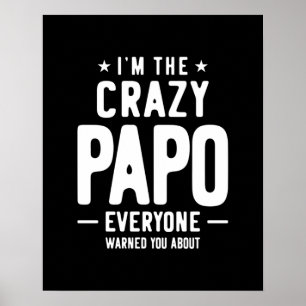 Poster Je suis le cadeau de Papo fou à tous