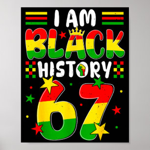 Poster Je suis le Mois de l'Histoire des Noirs 67 Soixant