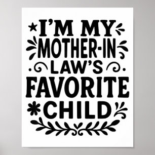 Poster Je suis l'enfant préféré de ma belle-mère 