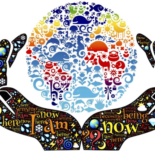 Poster Je Suis Maintenant Inspiré Word Art (Créateur téléchargé)