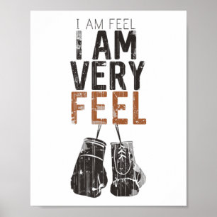 Poster Je suis motivé, je suis très motivé, citation de m