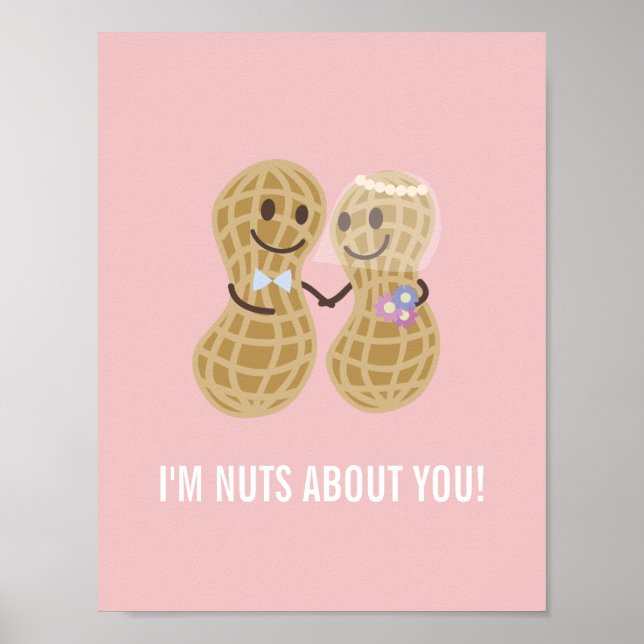Poster Je suis Noix à propos de vous Citations d'amour dr (Devant)