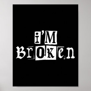 Poster Je suis OK Maladie invisible Sensibilisation à la 