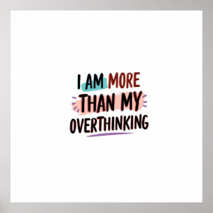 Poster Je Suis Plus Que Ma Réflexion