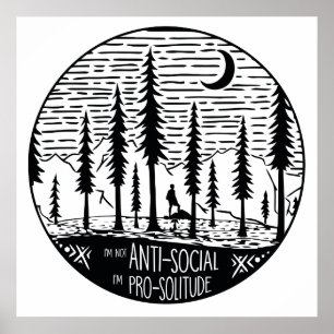 Poster Je suis Pro-Solitude