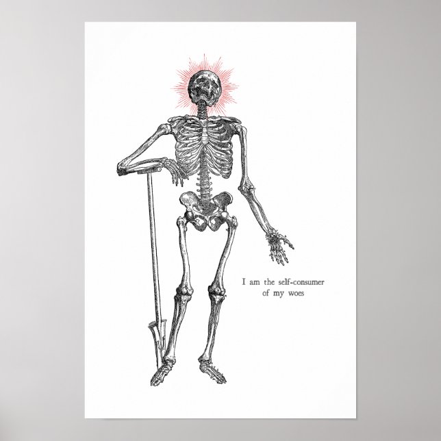 Poster +{ Je suis Skeleton ! }+ (Devant)