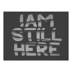 Poster Je suis toujours ici