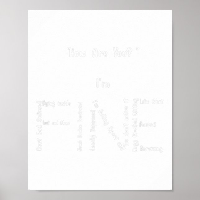 Poster Je suis très drôle Santé Prévention Suicide Sensib (Devant)
