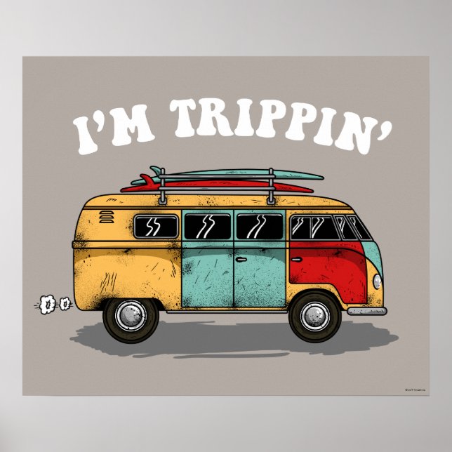 Poster Je suis Trippin' (Devant)