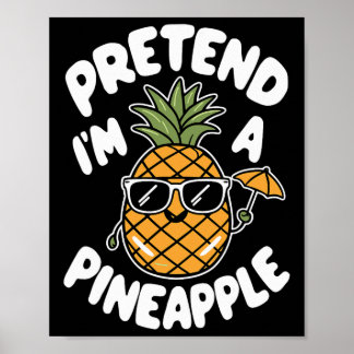 Poster Je suis un ananas