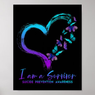 Poster Je Suis Un Coeur De Sensibilisation À La Préventio