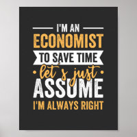 Je suis un économiste pour gagner du temps Supposo