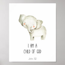 Je suis un enfant de Dieu Bible Verse