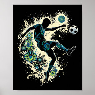 Poster Je suis un garçon de 7 ans, anniversaire de footba