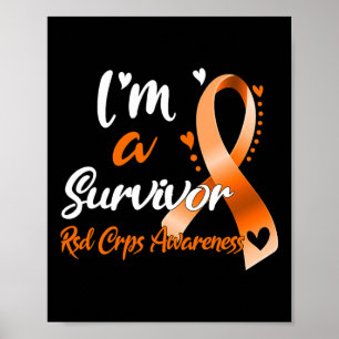 Poster Je suis Un Survivant Rsd Crps Sensibilisation