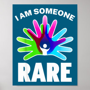 Poster Je suis un T-shirt de sensibilisation aux maladies