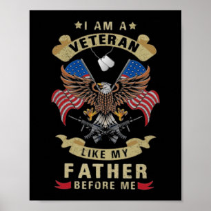 Poster Je Suis Un Vétérinaire Comme Mon Père Avant Moi 1