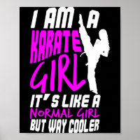 Je Suis Une Fille De Karaté Citation Pour Filles C