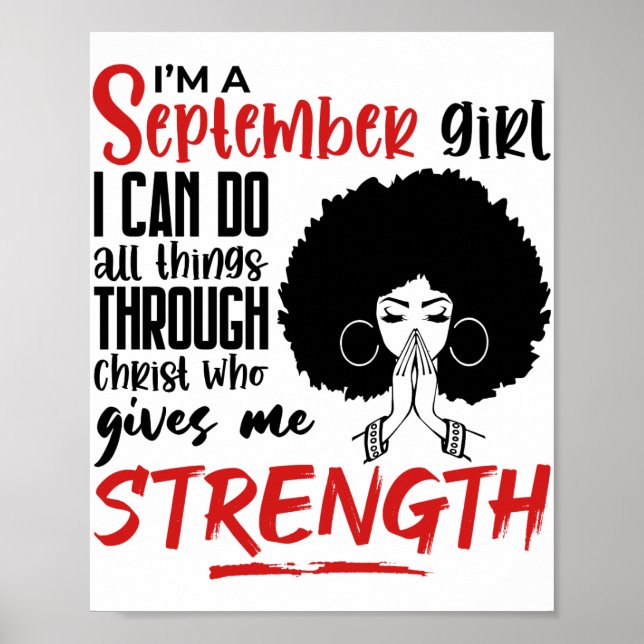 Poster Je Suis Une Fille De Septembre Qui Priait Une Femm (Devant)