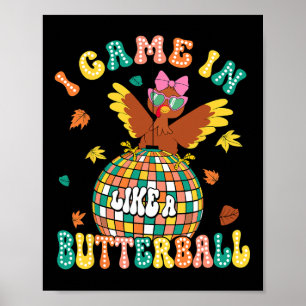 Poster Je Suis Venu Comme Un Boutique Drôle Turquie Thank