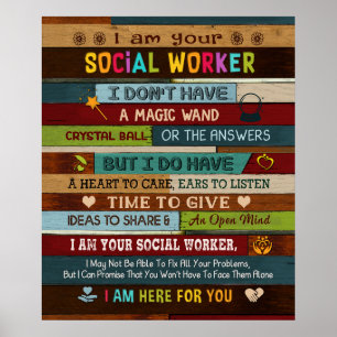 Poster Je Suis Votre Inspiration De Travailleur Social