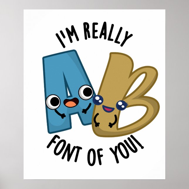 Poster Je suis vraiment la police de vous amusant jeu de  (Devant)
