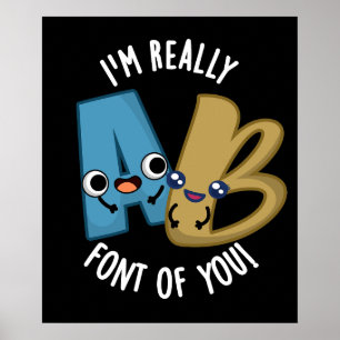 Poster Je suis vraiment la police de vous drôle Type Pun 