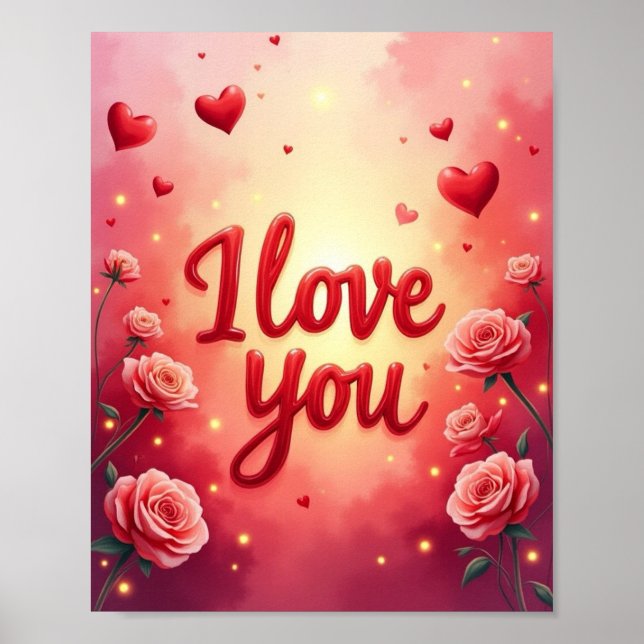 Poster Je t'aime (Devant)