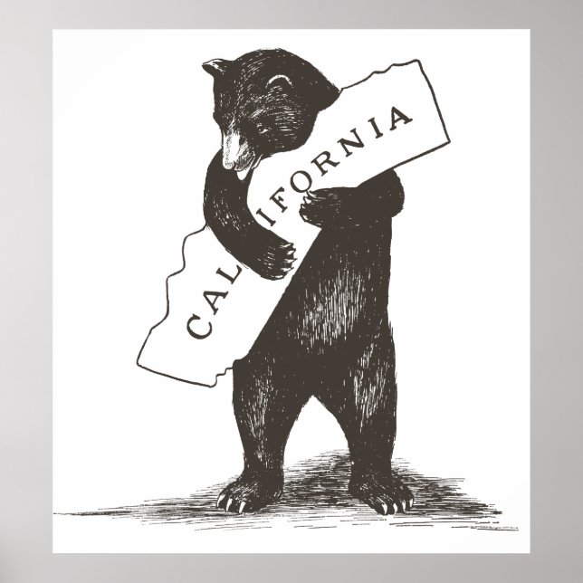 Poster Je T'Aime Californie (Devant)