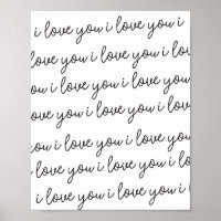 Je t'aime Je t'aime Je t'aime Art Imprimer