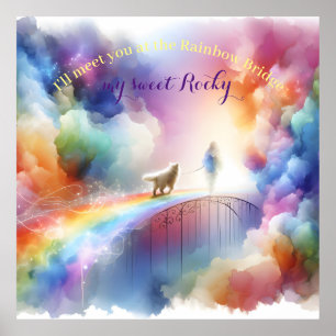 Poster Je te rencontrerai au Rainbow Bridge