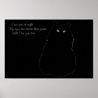 Poster Je te vois la nuit Je te laisse vivre