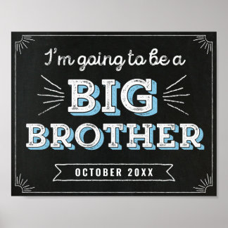 Poster Je vais être un Big Brother