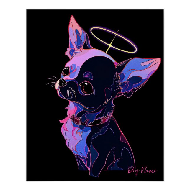 Poster Je Vais Toujours Aimer Chihuahua Chig 003 (Devant)